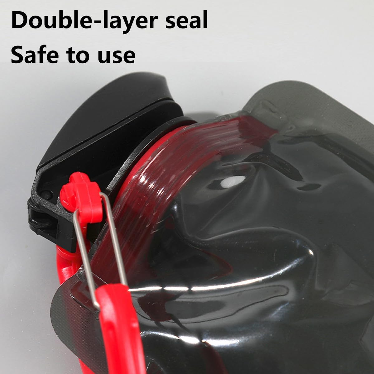 AIMALL 4-Pack Collapsible Water Bottles, 700Ml PE Plastic Portable Drink Containers for Sports, Hiking, and Outdoor Activities, Compact and Leakproof image number 3