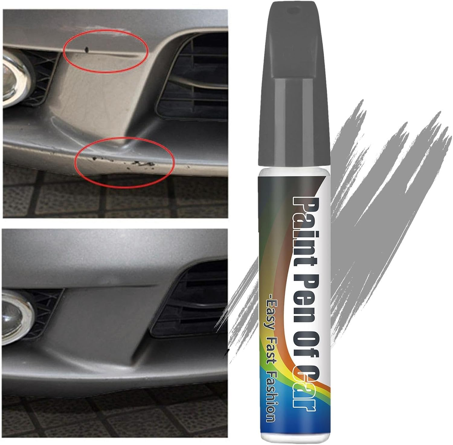 Auto Paint Repair Pen | 12Ml Portable Painting Pen for Vehicle,Auto Paint Pen, Vehicle Paint Repair Tool, Professional Car Accessories for Car Vehicle