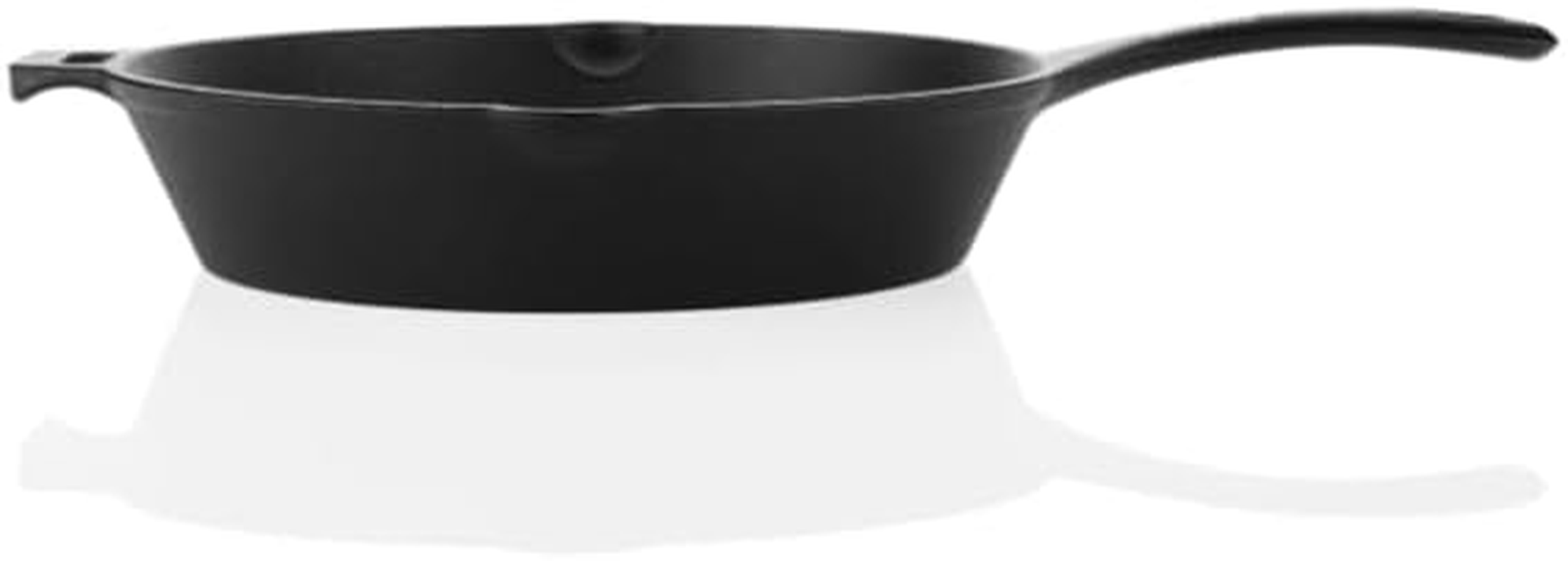 Pre-Seasoned Cast Iron Skillet, Fry Pan, Griddle, 25 Cm, Black image number 1