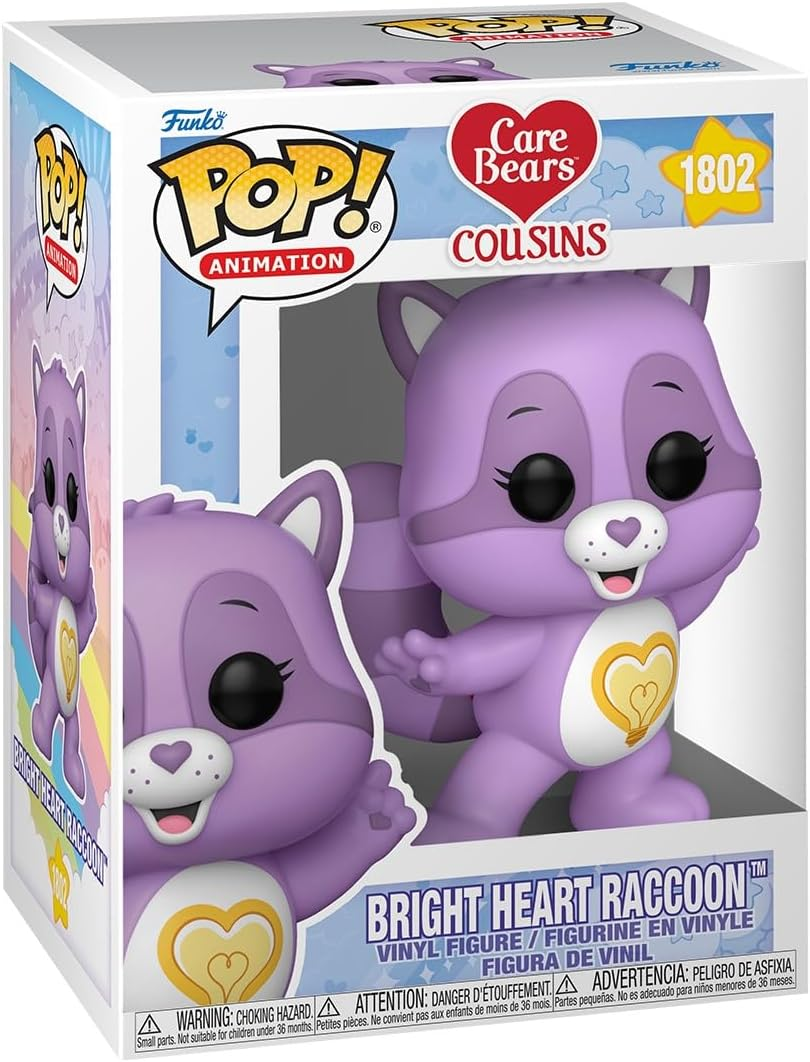 FUNKO POP! Animation: Care Bear Cousins - Bright Heart Raccoon image number 6