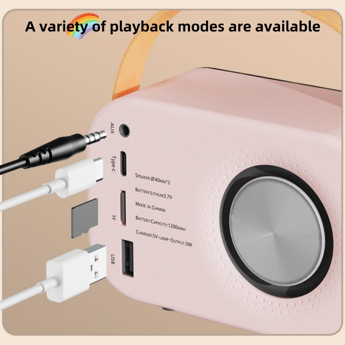 NEVKA Bluetooth Speaker, Portable Mini Speaker with Hifi Sound Quality, Retro Style Wireless Bluetooth Speaker,Speaker for Indoor,Outdoor, Car,Cafe,Travel (Green) - Green image number 2