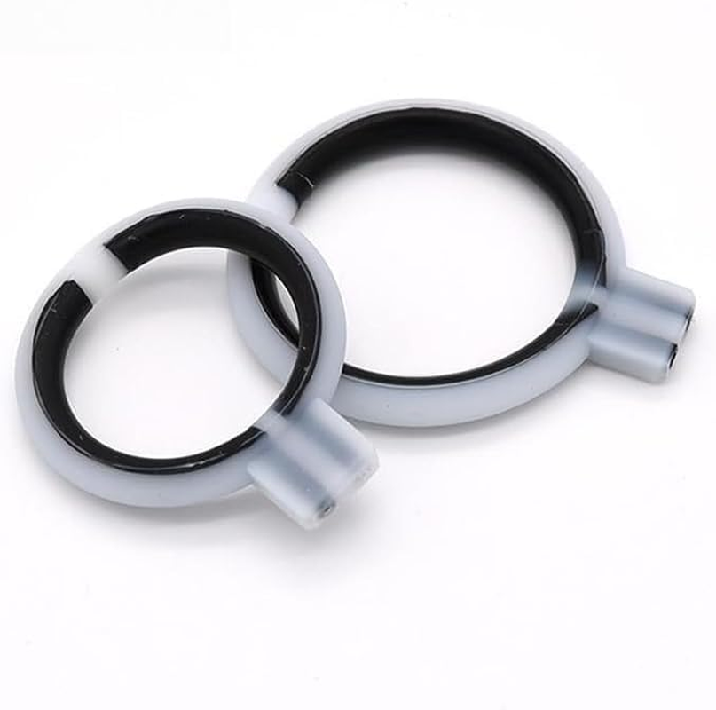 Electric Penis Rings Extender Enlarger Enhancer Cock Rings Electric Shock Cock Penis Rings Cock Rings for Adult Men Sex Toys image number 2