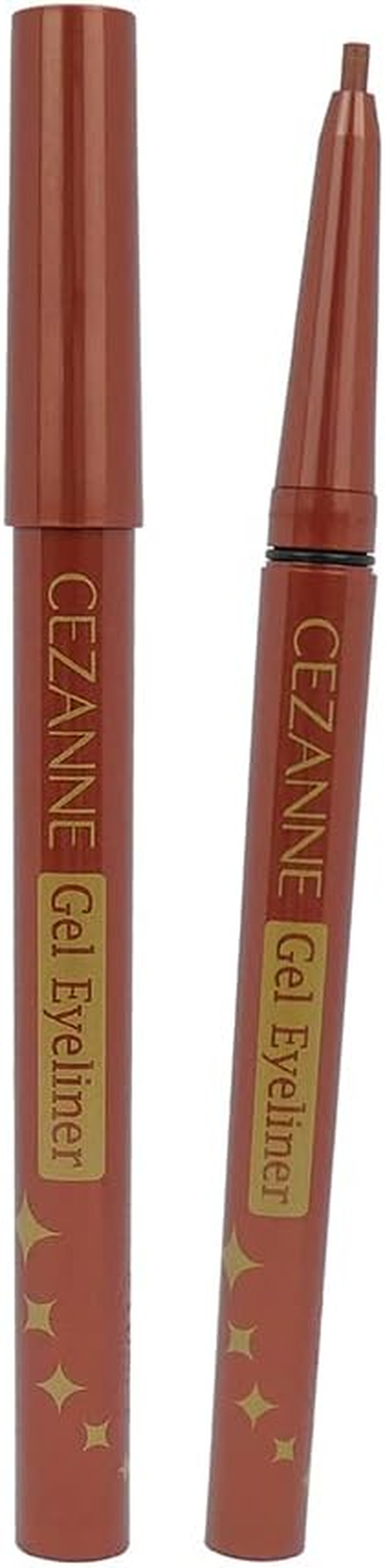 Cezanne Gel Eyeliner 90 Terracotta Brown 0.1G Waterproof image number 4