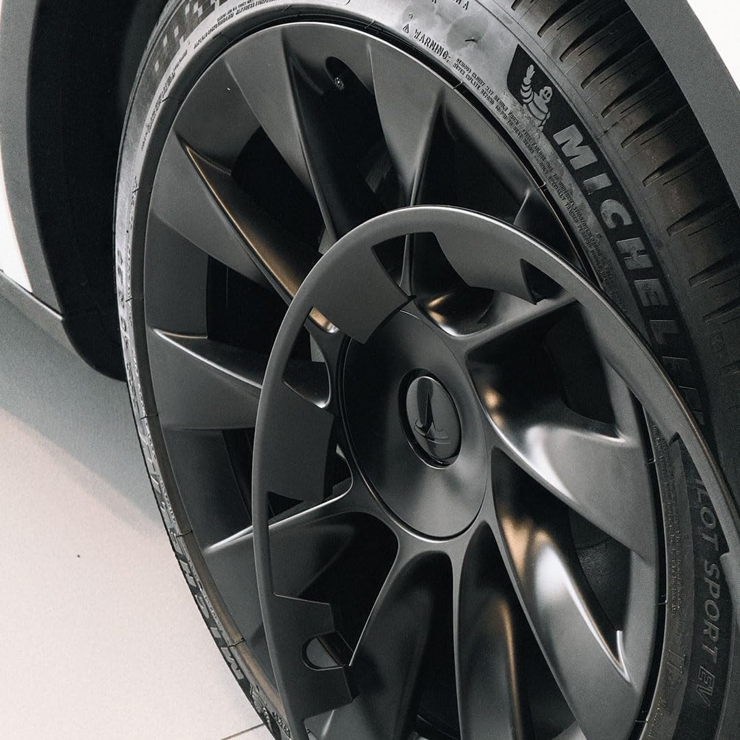 VION Tesla 2024-2020 Model Y Wheel Covers for the Original Tesla Wheels - 4 Covers per Package (20 Inches Wheels) image number 5