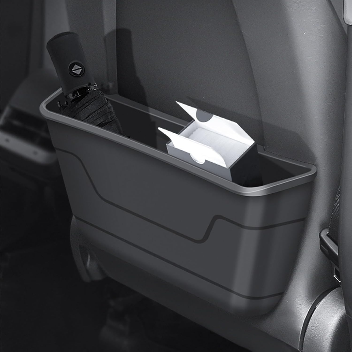 Back Seat Car Organizer - Convenient Space Saving Bin | Multifunctional Car Back Seat Storage Box,For Organization Road-Trip Vehicle Commute Family Travel Daily Driving image number 1