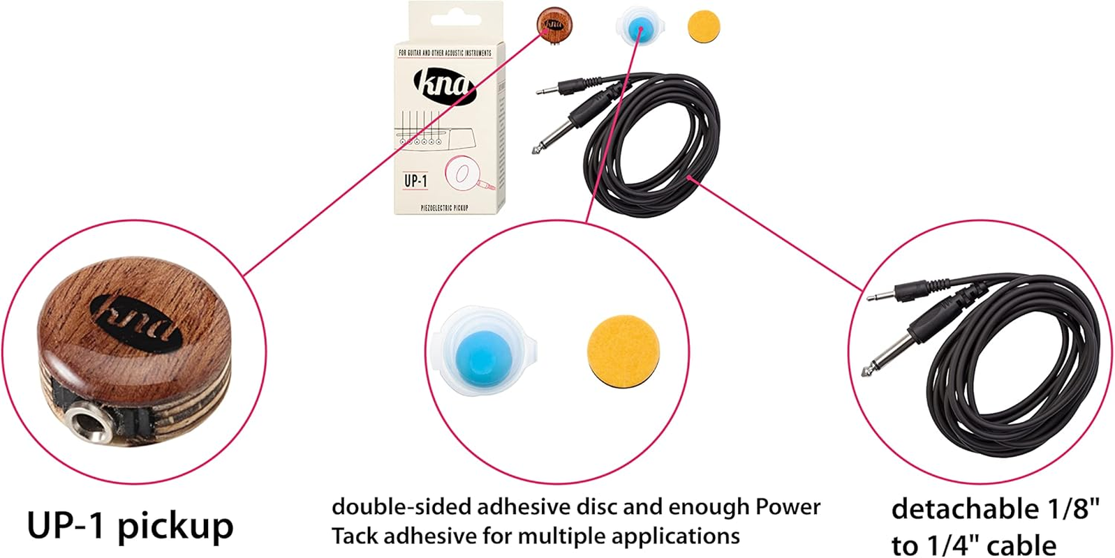 Pickup KNA Universal Pickup UP-1 Round