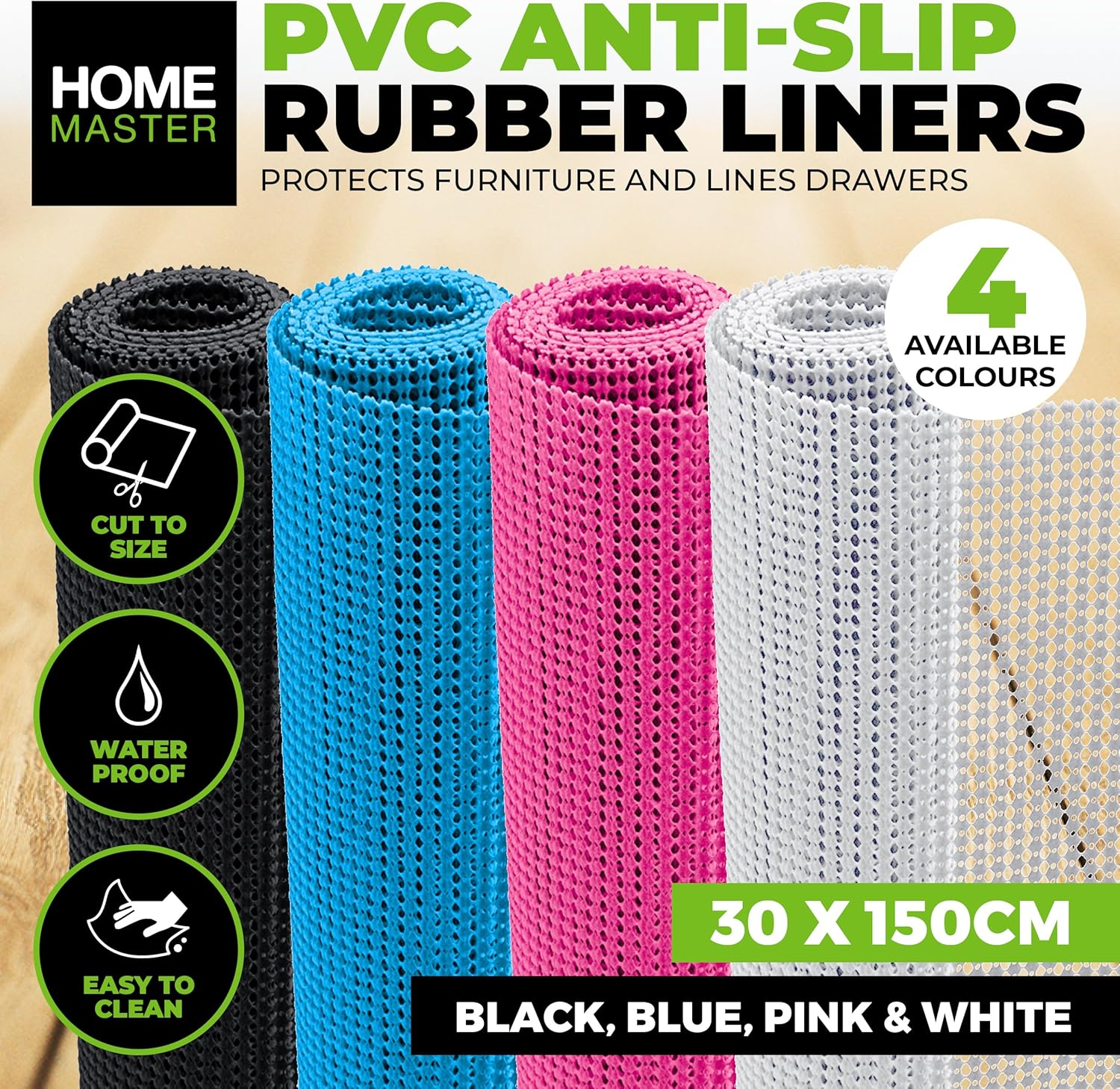 Home Master anti Slip Liner Mat 360 G, 30 Cm X 150 Cm Size image number 2