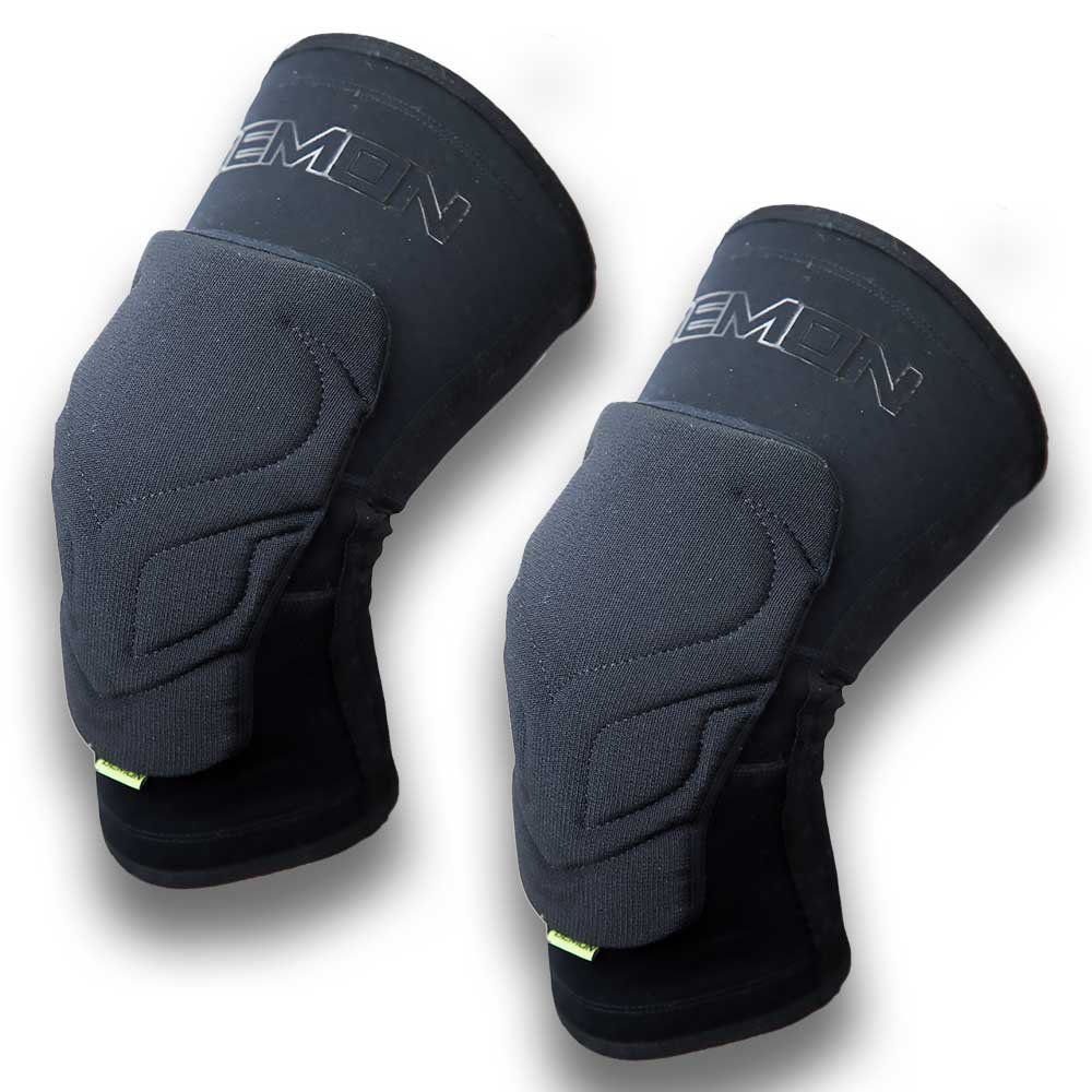 Demon Enduro Mountain Bike Knee Pads|Bmx Knee Guards|Snowboard Knee Pads- Ultralight Edition (Comes as a Pair) (LRG) image number 1