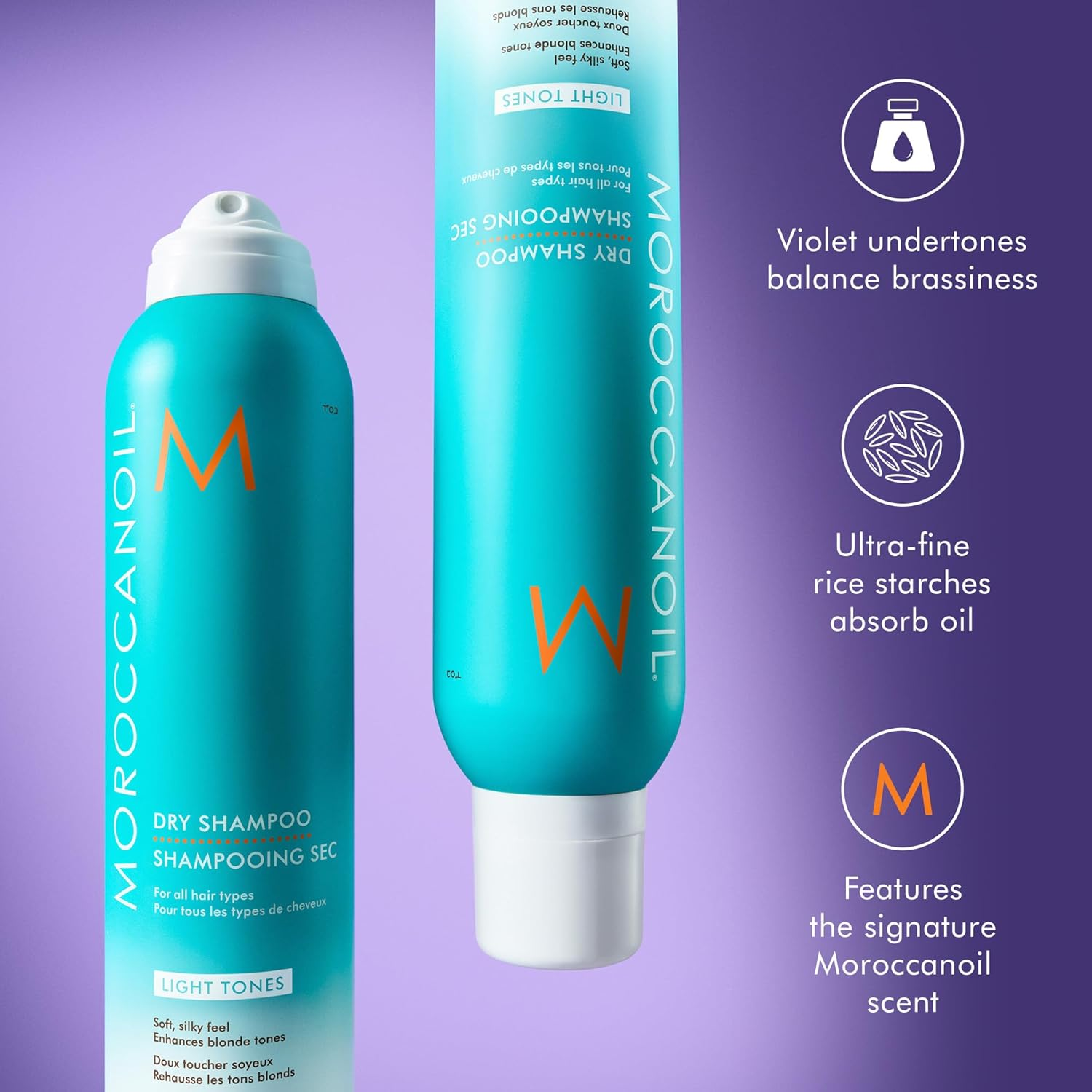 Moroccanoil Dry Shampoo Light 65Ml image number 3