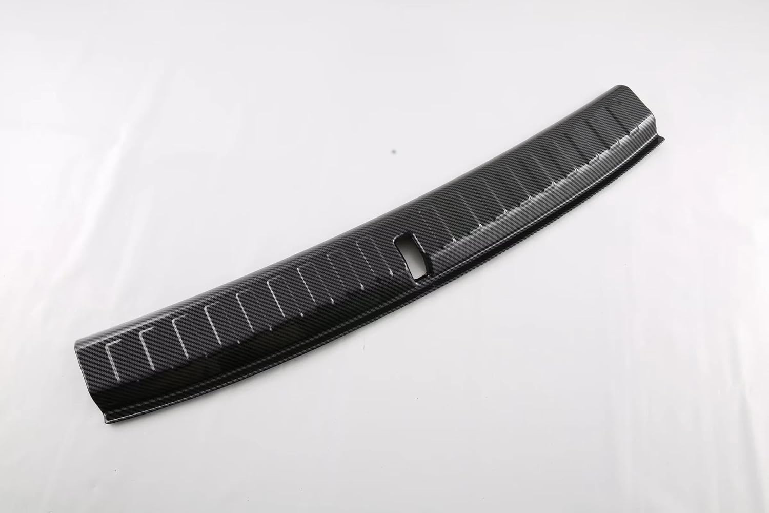 Luyhok Car Door ABS Rear Bumper Protector, Compatible for BMW X1 2023 2024 Accessories,Auto Parts Tailgate Back Trunk Sill Cover Scuff Plate Strip Guard Protection (Inside/Not Fit 28I Models) - Outside image number 4