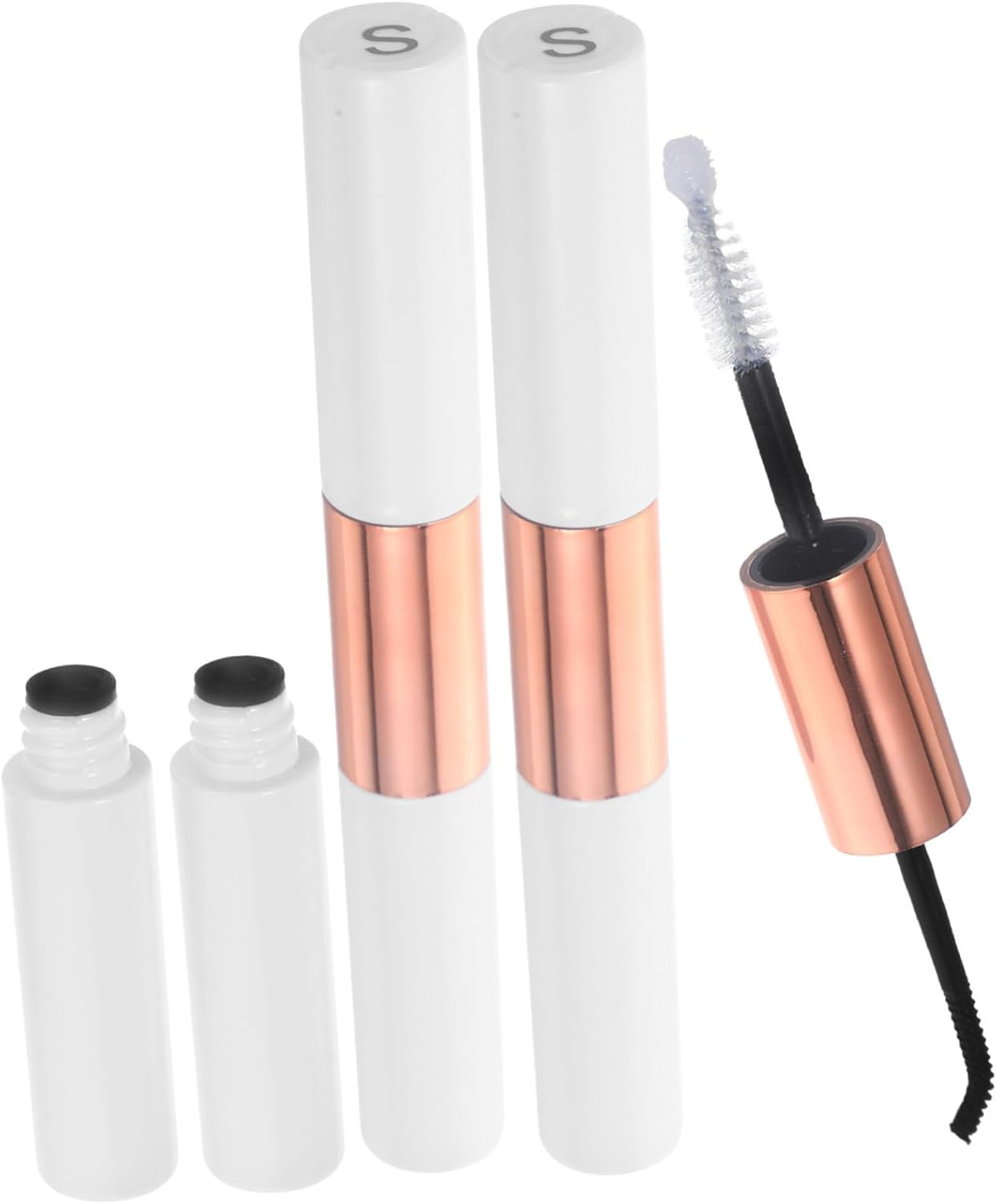 WRITWAA 3Pcs Kiss Lash Bond and Seal Glue False Eyelash Glue Kit Lightweight Easy to Use for Women