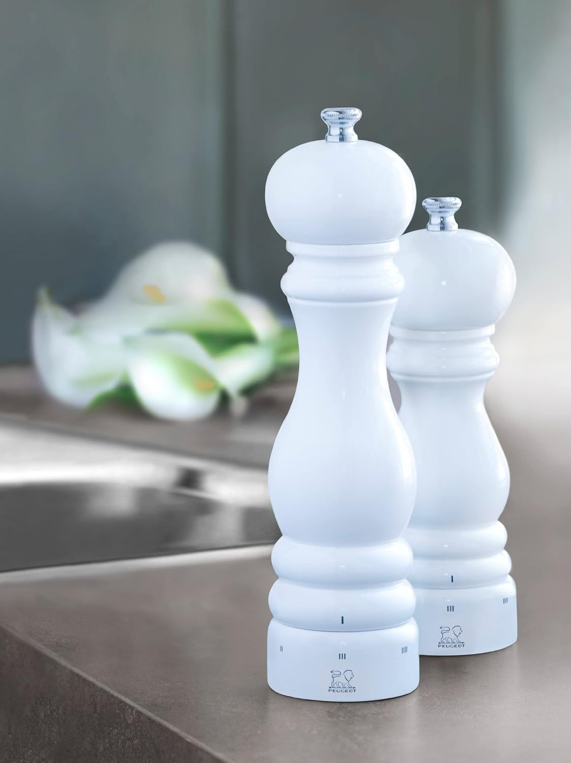 Peugeot Paris U'Select White Lacquer Pepper Mill 23Cm/9" image number 6