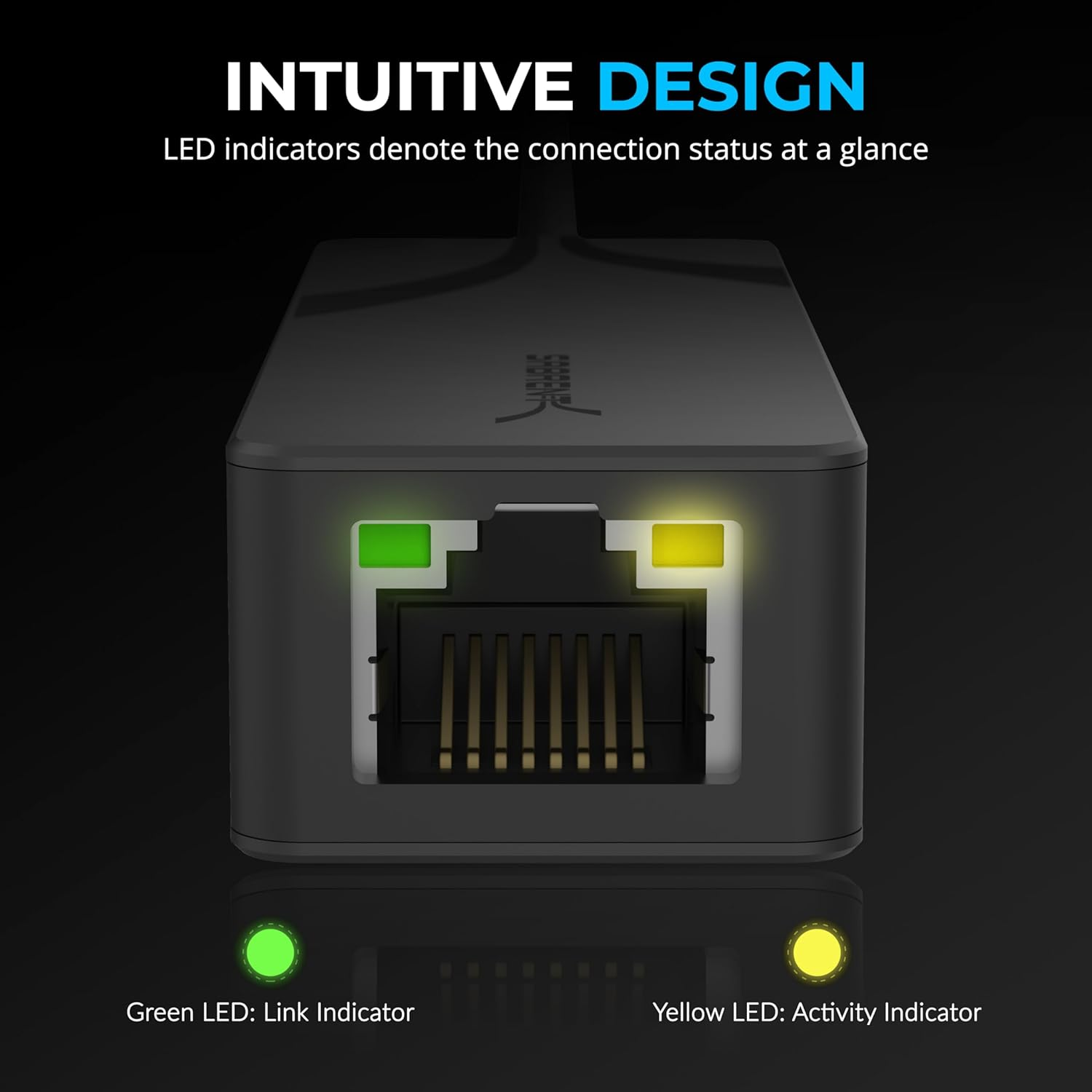 SABRENT USB C to 2.5Gbps Ethernet Adapter, High-Speed USB C to LAN Adapter (RJ45), Aluminum Portable Network Adapter for Macbook Pro/Air, Ipad Pro (2018 & Later), Windows, Linux (NT-25GA) image number 2