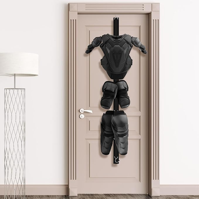 Sports Gear Organizer Hanger Strap with 5 Hooks, 1Pc Hockey Equipment Drying Rack Strap,Hanging Hockey Drying Racks, Hockey Equipment Organizer Gear Dry Rack image number 4