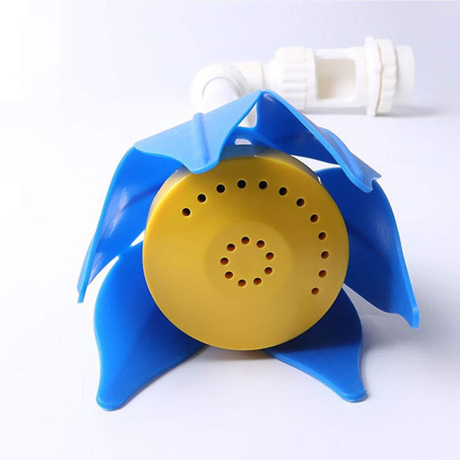 Swimming Pool Fountain Flower Shape Waterfall Spray Fountain Fits 1.5-Inch Threaded Return Fittings Spa Swimming Pool Tools image number 6