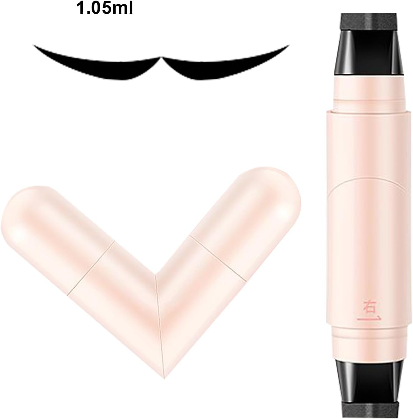 Winged Eyeliners Stamp | Eyeliners Stencils Pencil - Precise Smudge-Proof Smooth Multi-Functional Tool for Women Beauty Family Friends - Brown image number 3