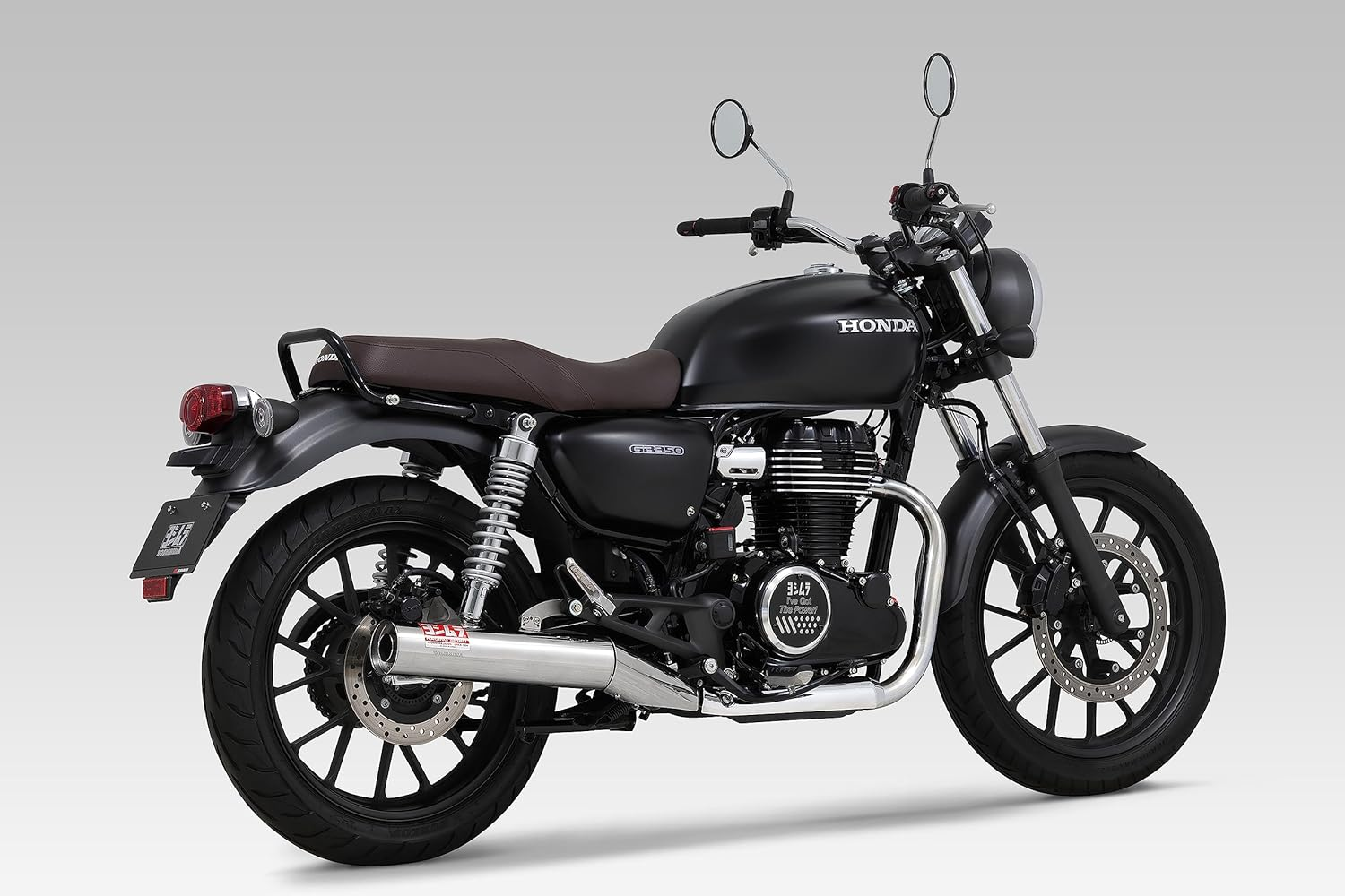 Yoshimura Slip-On GB350 (21-23) Straight Cyclone, Government Certified, YOSHIMURA 110-47G-5650 image number 4