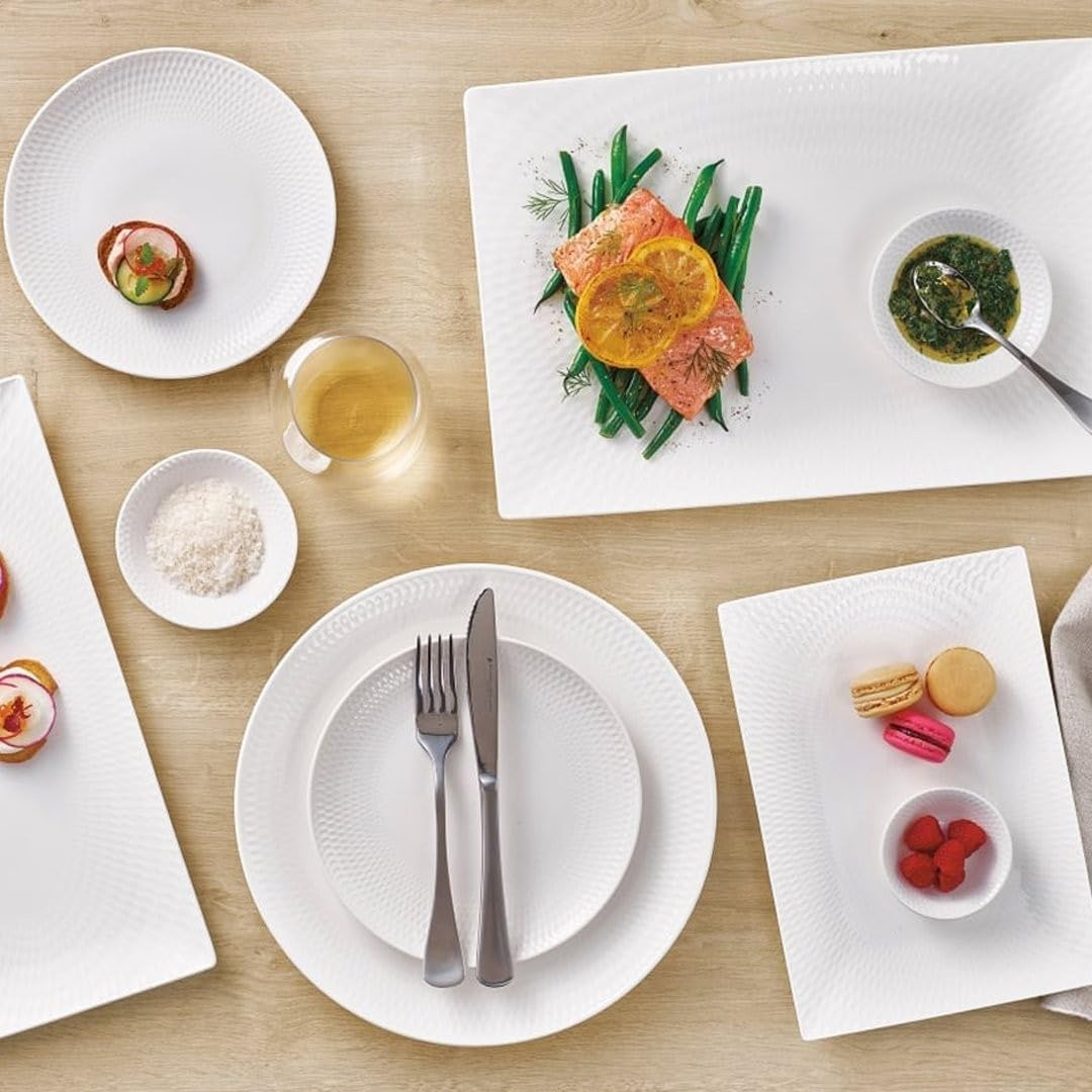 Maxwell & Williams White Basics Diamonds Entree Plate 23Cm image number 3