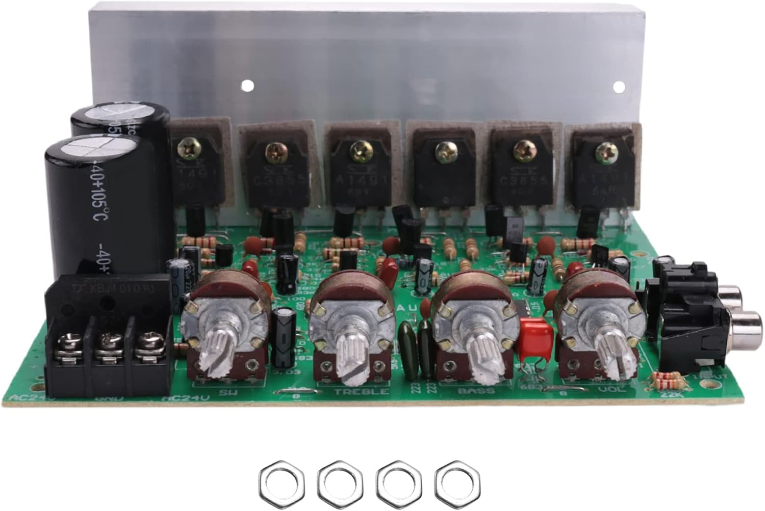 Suesacy Audio Amplifier Board 2.1 Channel 240W High Power Subwoofer Amplifier Board AMP Dual AC18-24V Home Theater image number 1
