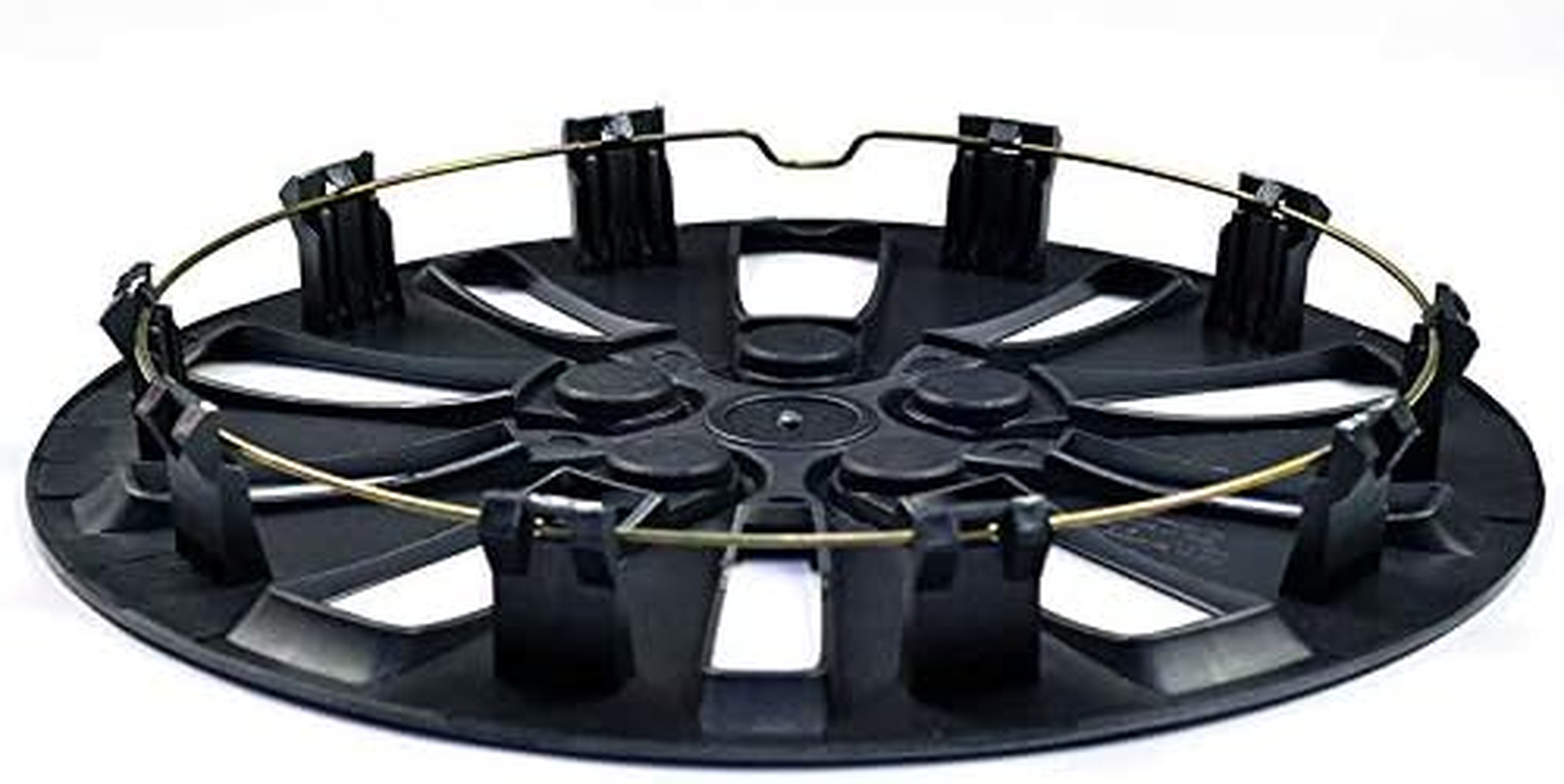 1 Piece 14" Wheel Hub Cap Cover R14 Rim Center Cover 10 Wheel Spoke Clip on Hubcap Center Cap Rims Wheel Trims Set image number 3