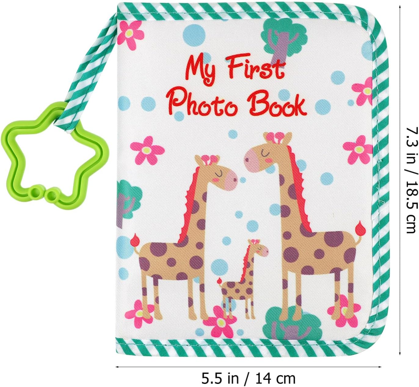 SHINEOFI Baby Photo Album Baby&lsquo;S My First Photo Book Cartoon Animal Cover Baby Cloth Album for Babies Newborns Toddlers Photography Album Party Favors