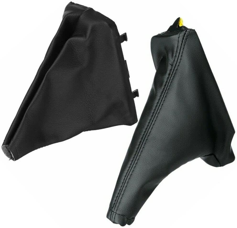 Handbrake + Auto T Bar Automotic Transmission T-Bar Shift Gear Cover Hand Brake Boot Compatible with Ford Falcon FG FGX FG-X Sedan & Ute XR6 XR8 G6E GE FPV 2008~2018 Replacement for BG2A837A1S image number 5