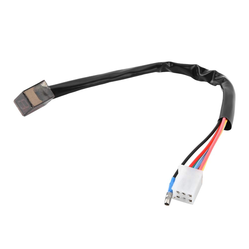 5 X 1.9 X 1.3Mm Universal 6 Shift Lever Motorcycle LED Digital Gear Indicator Display Speedometer Indicator, Blue