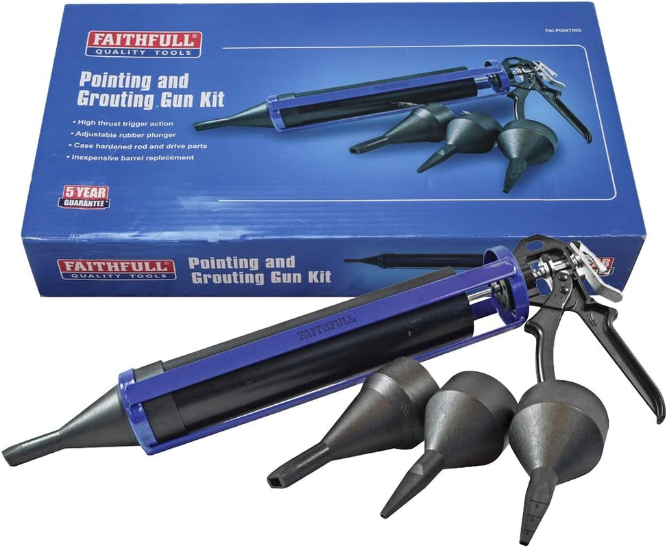 Faithfull FAIPOINTING Cement and Mortar Gun Kit image number 3