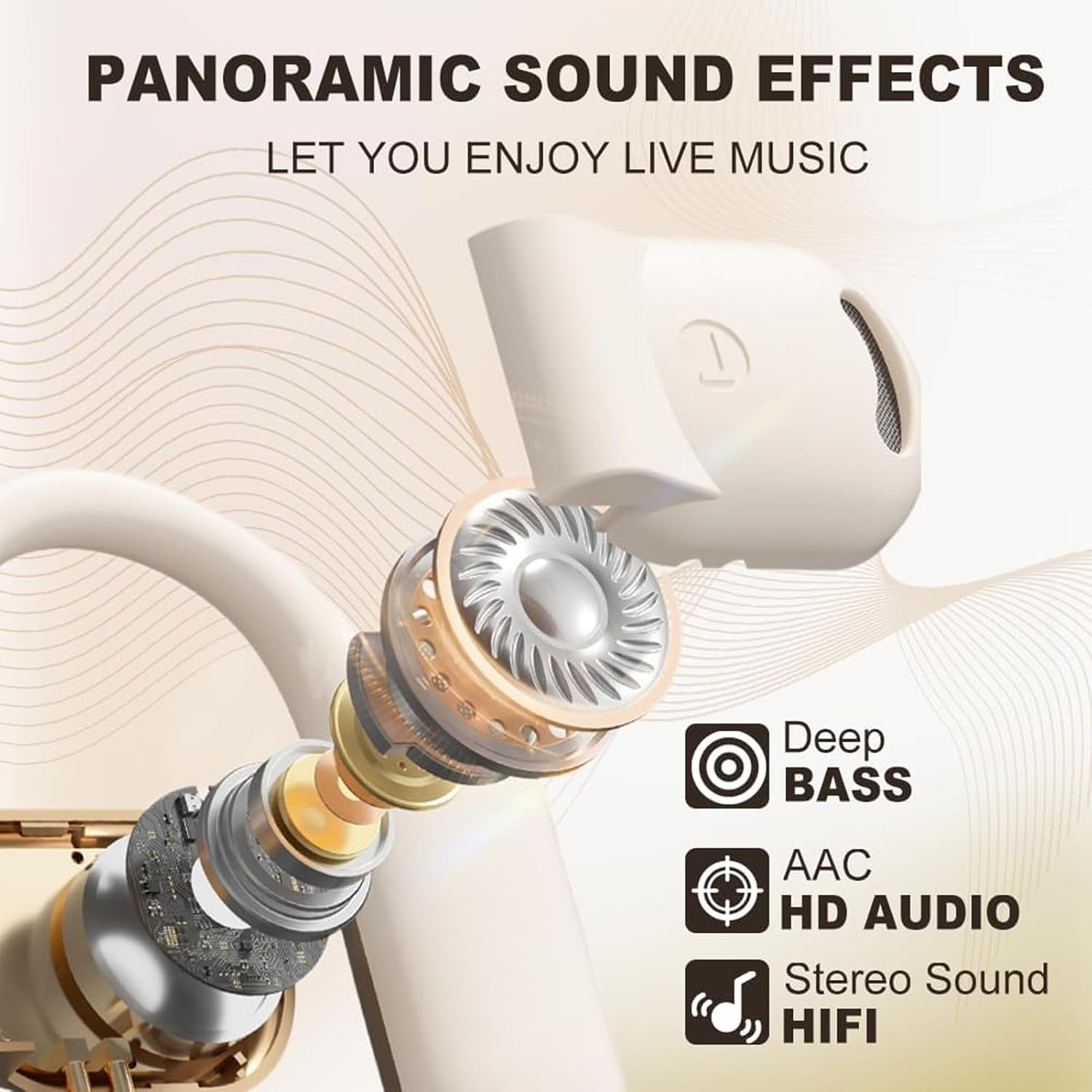 Translation Earbuds Real Tim144 Languages and Accents, AI Language Translation Earbuds, Two Way Real Time Translation Device with Bluetooth and APP, Language Translator Earbuds