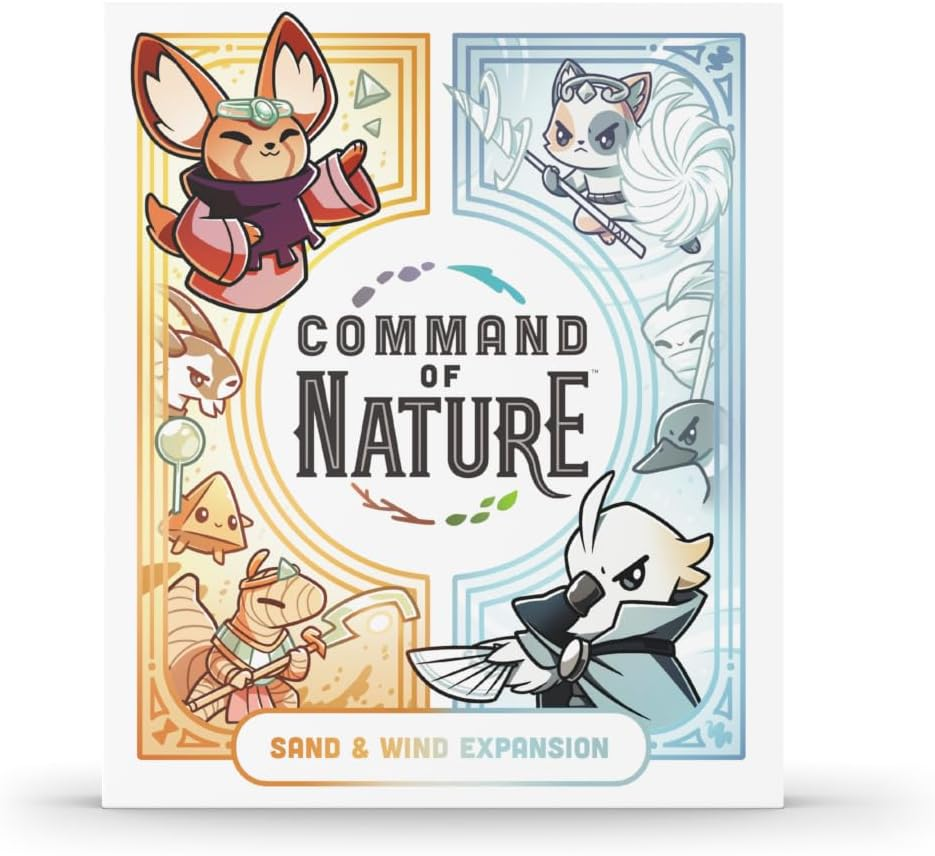 Unstable Games Command of Nature Sand & Wind Expansion Strategic Deck-Building Card Game image number 3