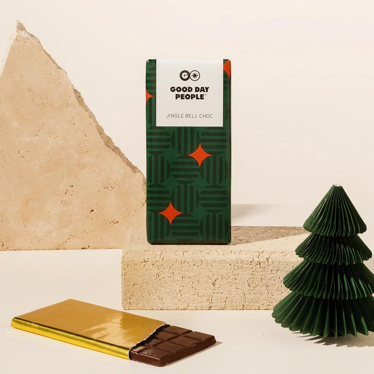 Gourmet Gin Christmas Hamper | Sleighing Steve Gift Hamper by Good Day People | Premium Holiday Hamper with Four Pillars Christmas Gin, Bahen & Co. Chocolate, Black Blaze Candle & Chocilo Christmas Pudding &ndash; Gift Box for Celebrations & Festive Occasions image number 1