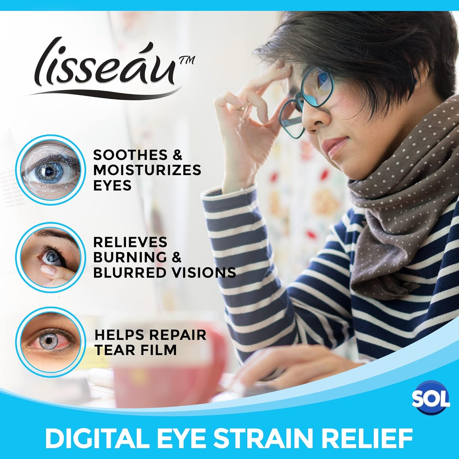 SOL 6Pk Eye Spray | Dry Eye Spray | Dry Eyes Treatment | Eye Spray for Tired and Dry Eyes | Eye Mist | Eye Spray for Itchy Eyes | Eye Mist Spray for Dry Eyes | Itchy Eye Spray image number 5