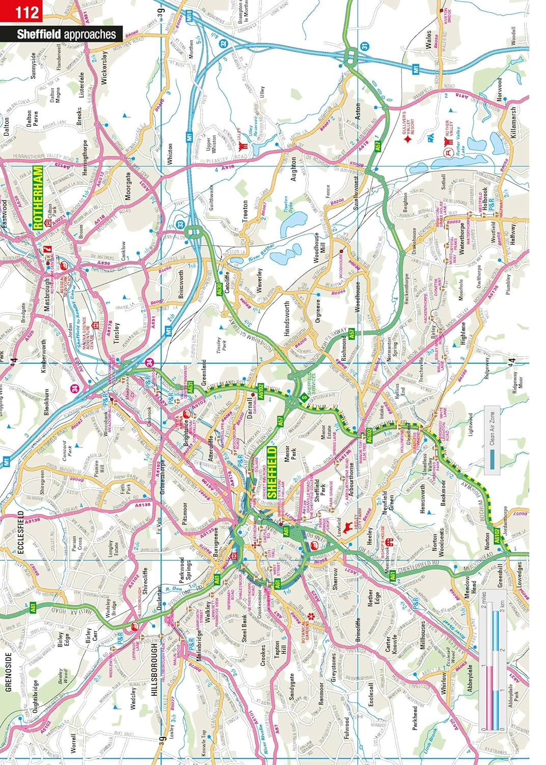 Philip'S Big Road Atlas of Britain and Ireland: (A3 Spiral Binding) image number 4