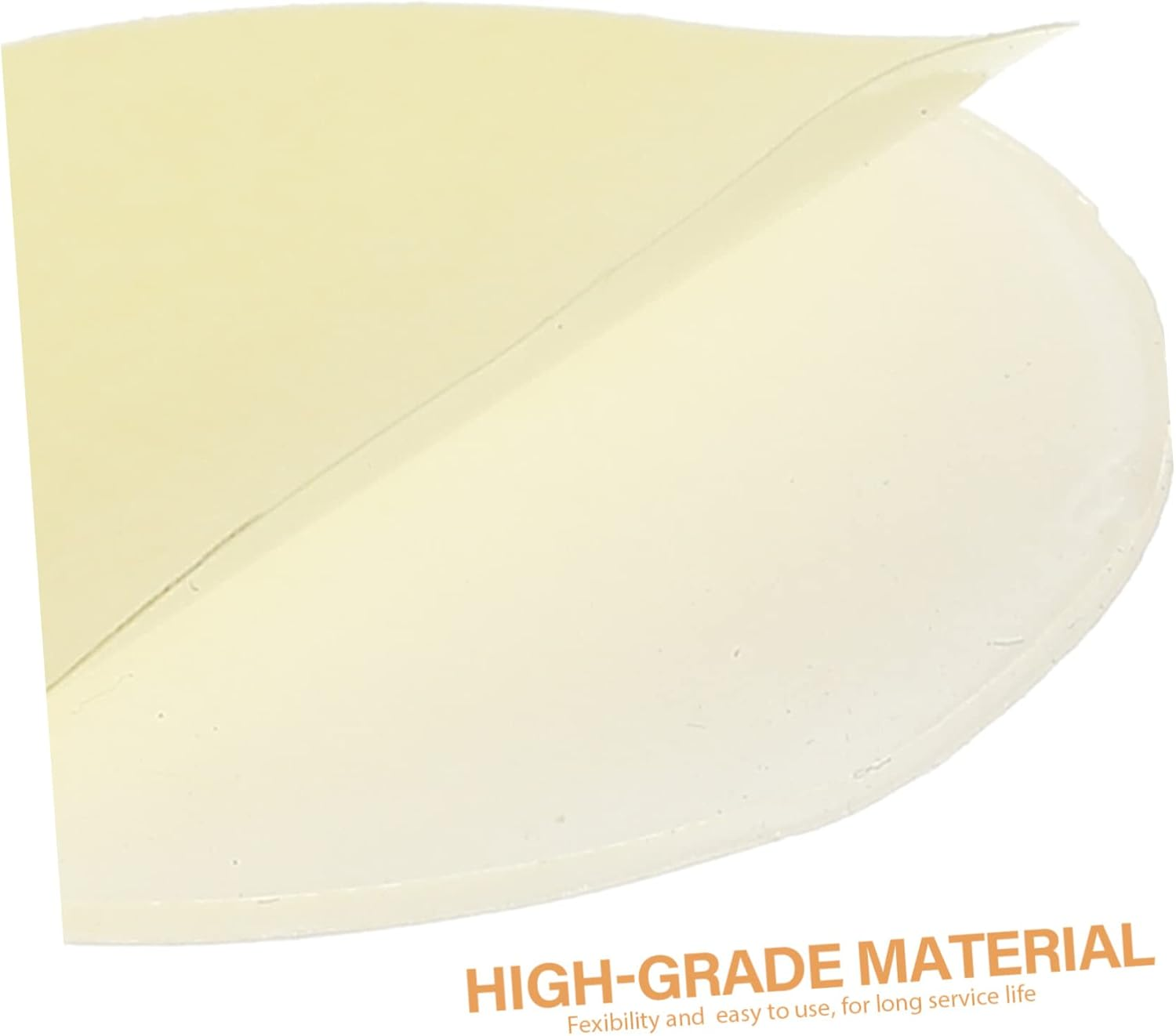 KICHOUSE Self Adhesive Double Sided round Pads Little Yellow Base Film Mounting Tape for Cars image number 5