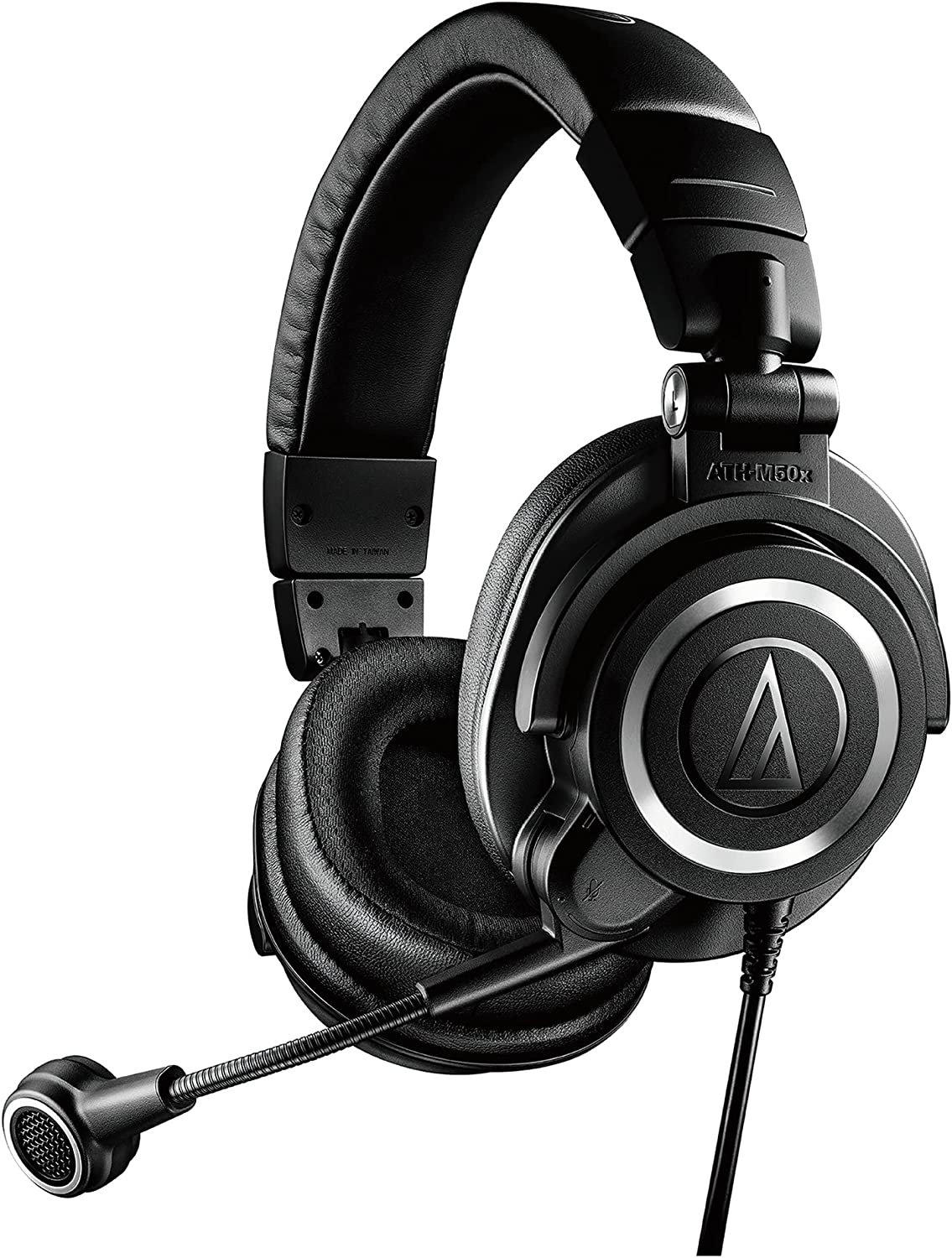 Audio-Technica M50Xsts Streamset&trade; Streaming Headset with XLR Connection Black image number 4
