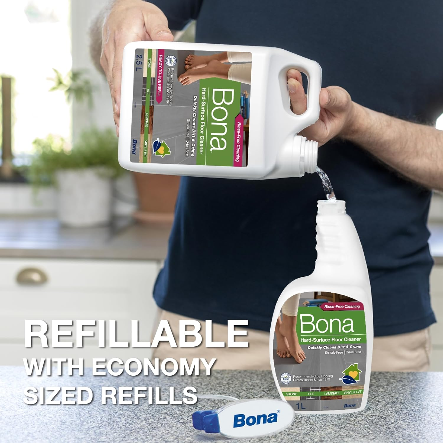 Bona Tile and Laminate Floor Cleaner 1 Litre