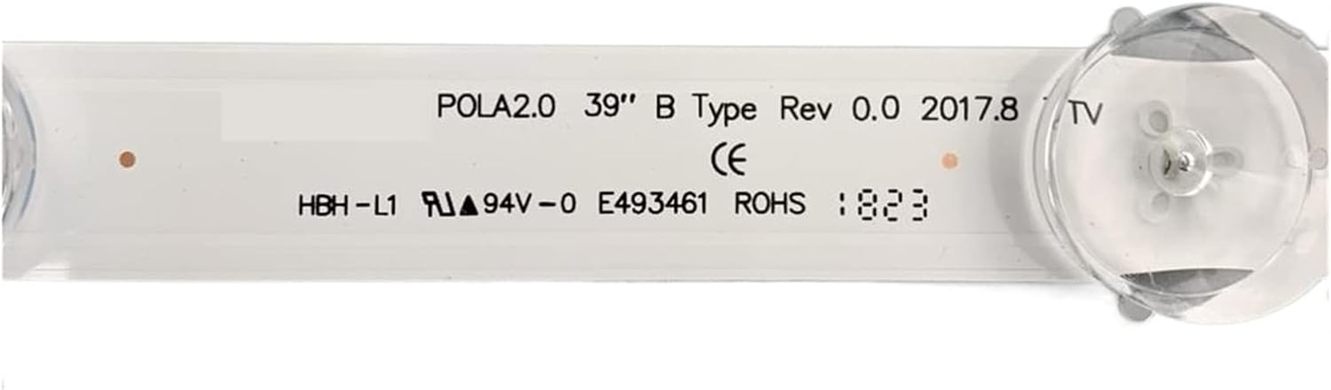 TILEZE 1Set =8Pcs(4A+4B) LED Backlight Bar for TV HC390DUN-VCFP1-21X 39LN5400 39LA6200 Fit for LG Fit for Innotek Pola 2.0 POLA2.0 39" A/B Type image number 1