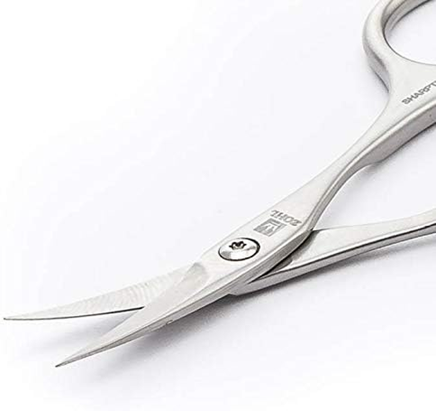 ZOHL Solingen Cuticle Scissors Sharptec with Manually Sharpened & Curved Blades - Made in Germany image number 1