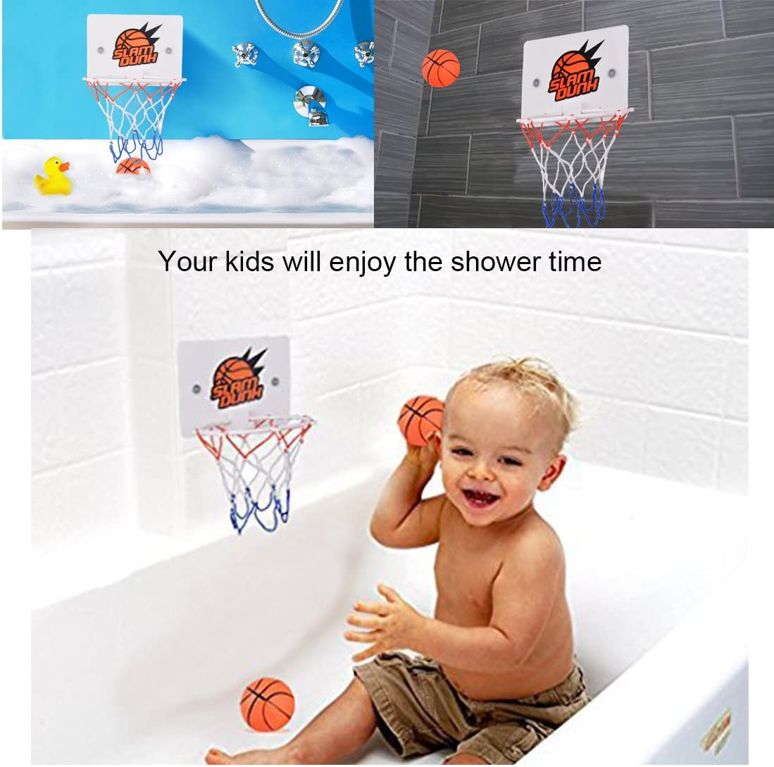 Congerate Slam Dunk Bedroom Bathroom Toilet Office Desktop Mini Basketball Decompress Game Gadget Toy Home Decor for Kid Education Pet Play and Basketball Lovers CPC Certificate image number 5