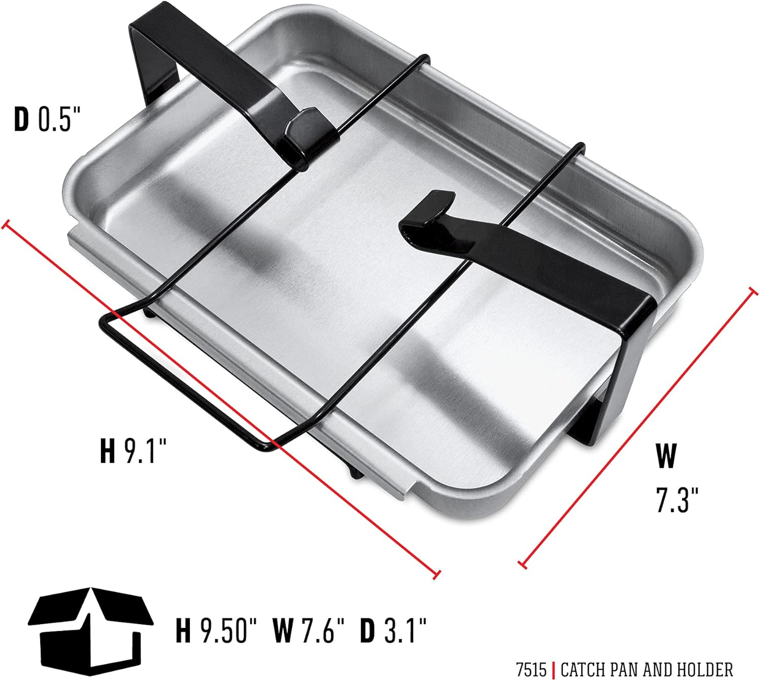 Weber 7515 Catch Pan and Holder image number 2