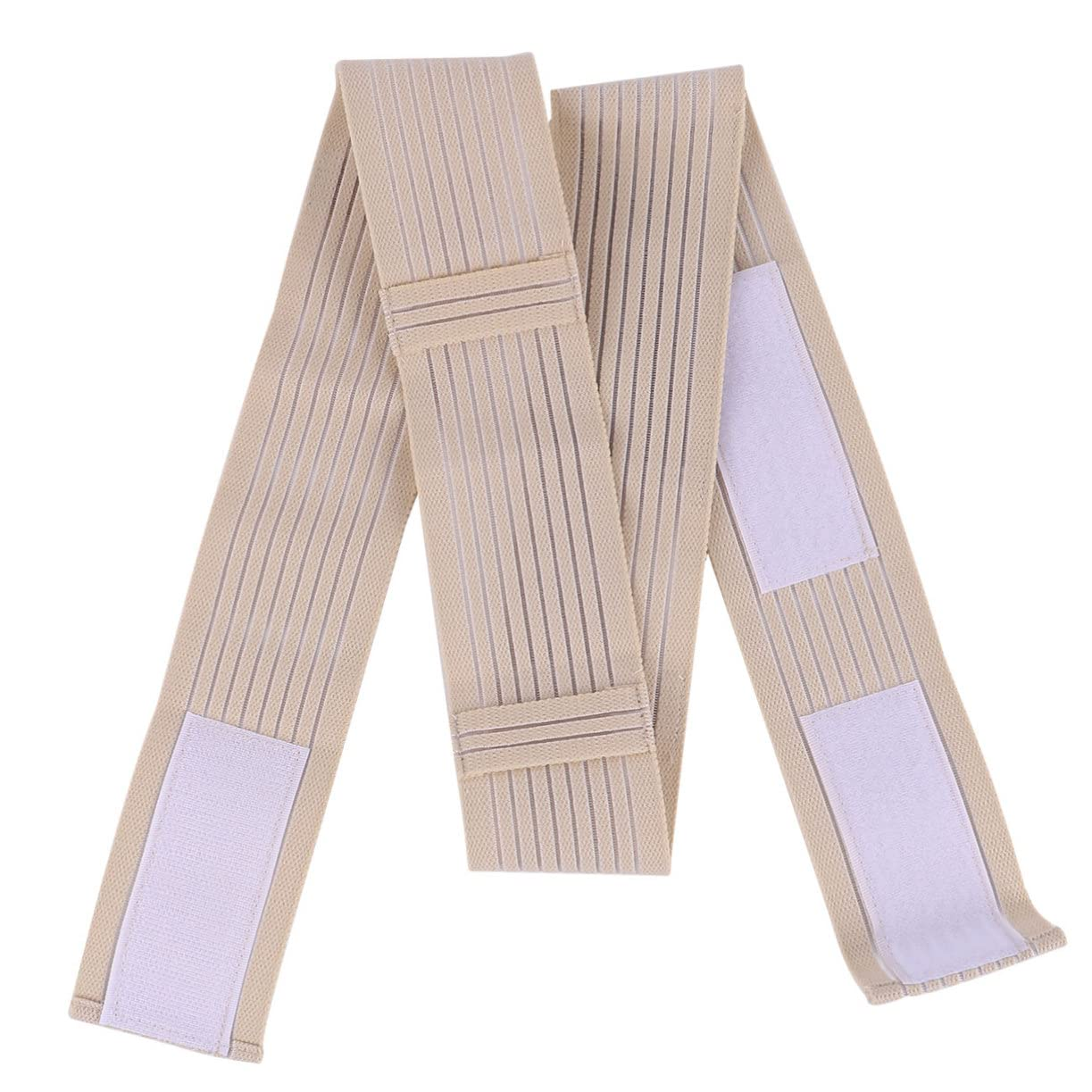 Obuyke Elastic Abdominal Tube Protection Belt Breathable for Renal Patients Comfortable Support for Everyday Activities Beige image number 5