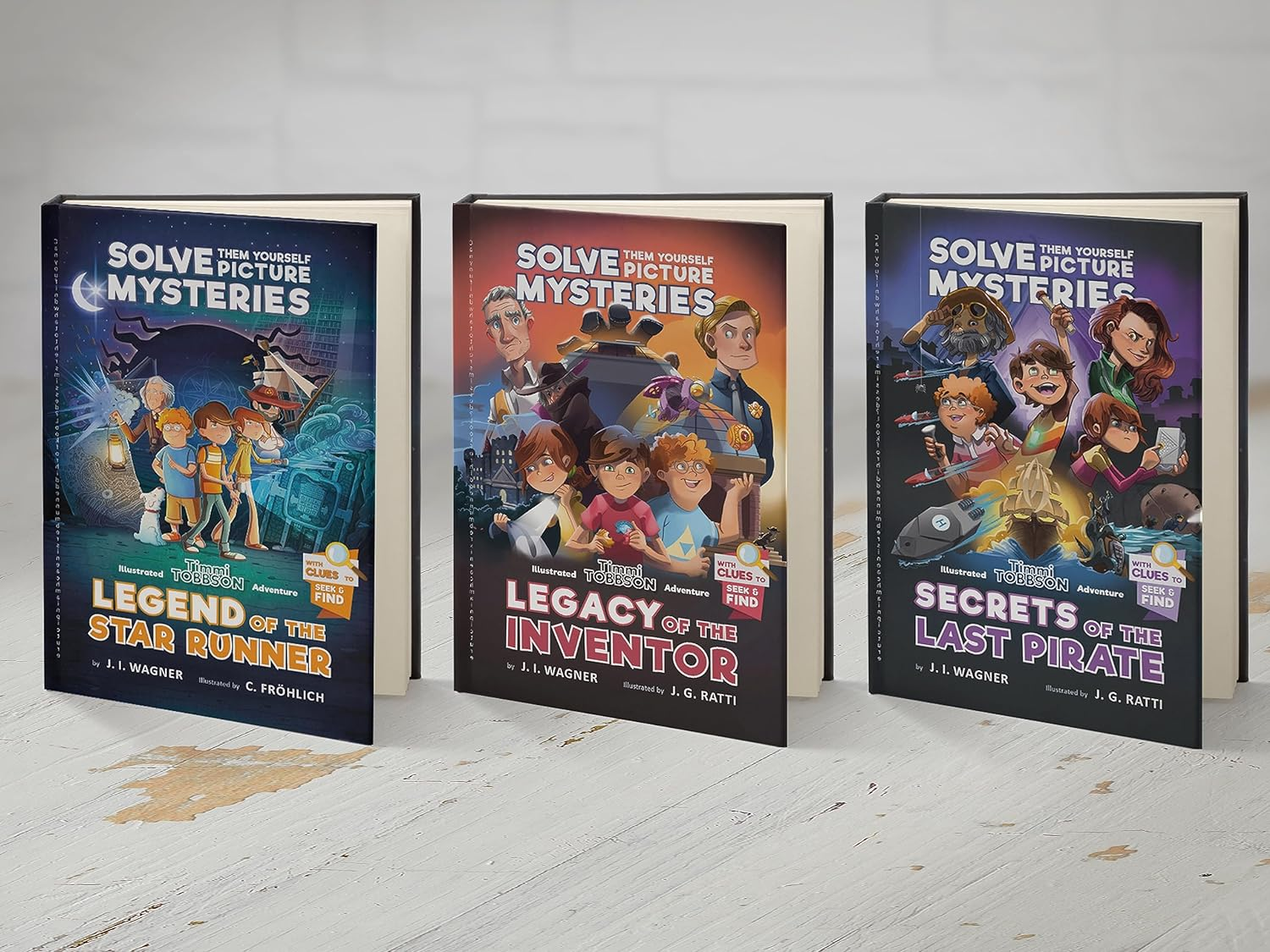 Timmi Tobbson Big Boxed Set: Solve-Them-Yourself Picture Mystery Adventures for Boys and Girls Aged 8-12 (Books 1-3) image number 4