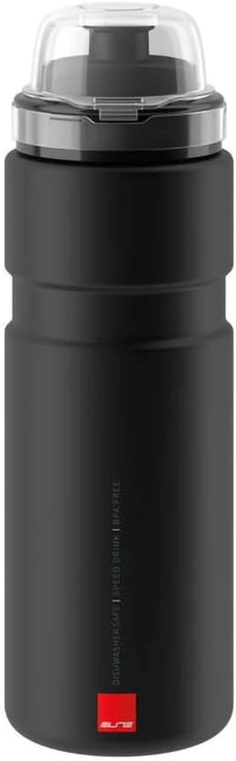 Elite 2324370210 Unisex Adult Water Bottle, Matte Black, 750 Ml, Aluminium