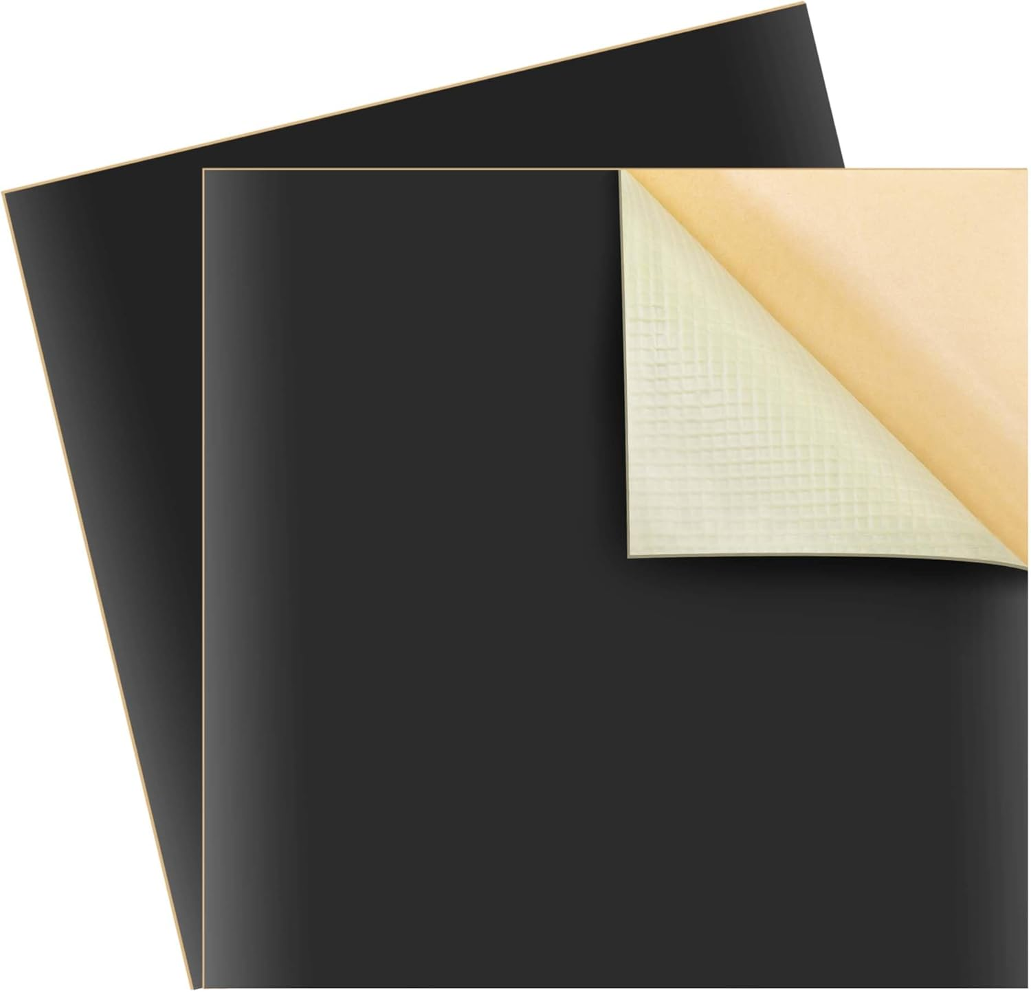 Adnee 2 Pcs Pond Liner Repair Patch-8" Self-Adhesive EPDM Liner Repair Patch Kit-Thickened Rubber Pond Liner Seam for EPDM Garden Pond Patch Cover Liner Repair image number 2