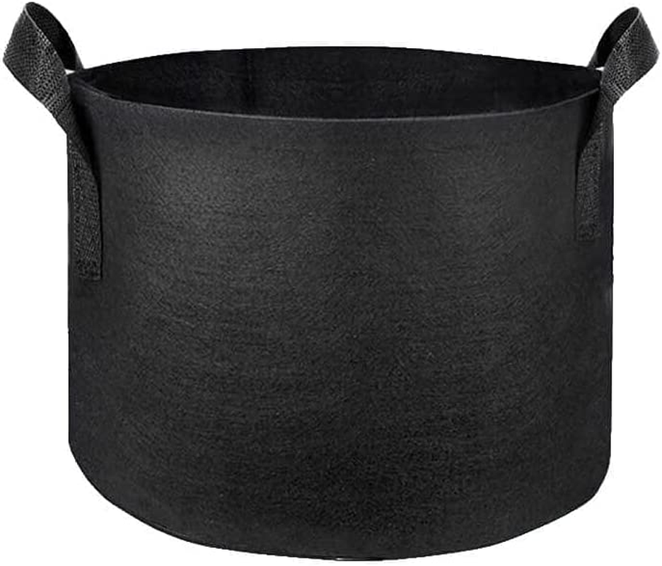 Sunstream 5-Pack 20 Gallons (76L) Heavy Duty Thickened Nonwoven Fabric Pots Grow Bags with Handles image number 4