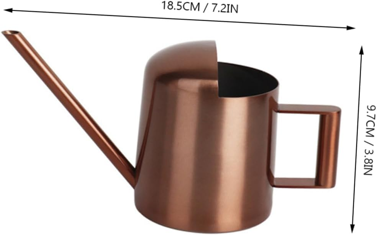 Stainless Steel Watering Pot Long Tip Small Gardening Watering Can for Plant image number 3