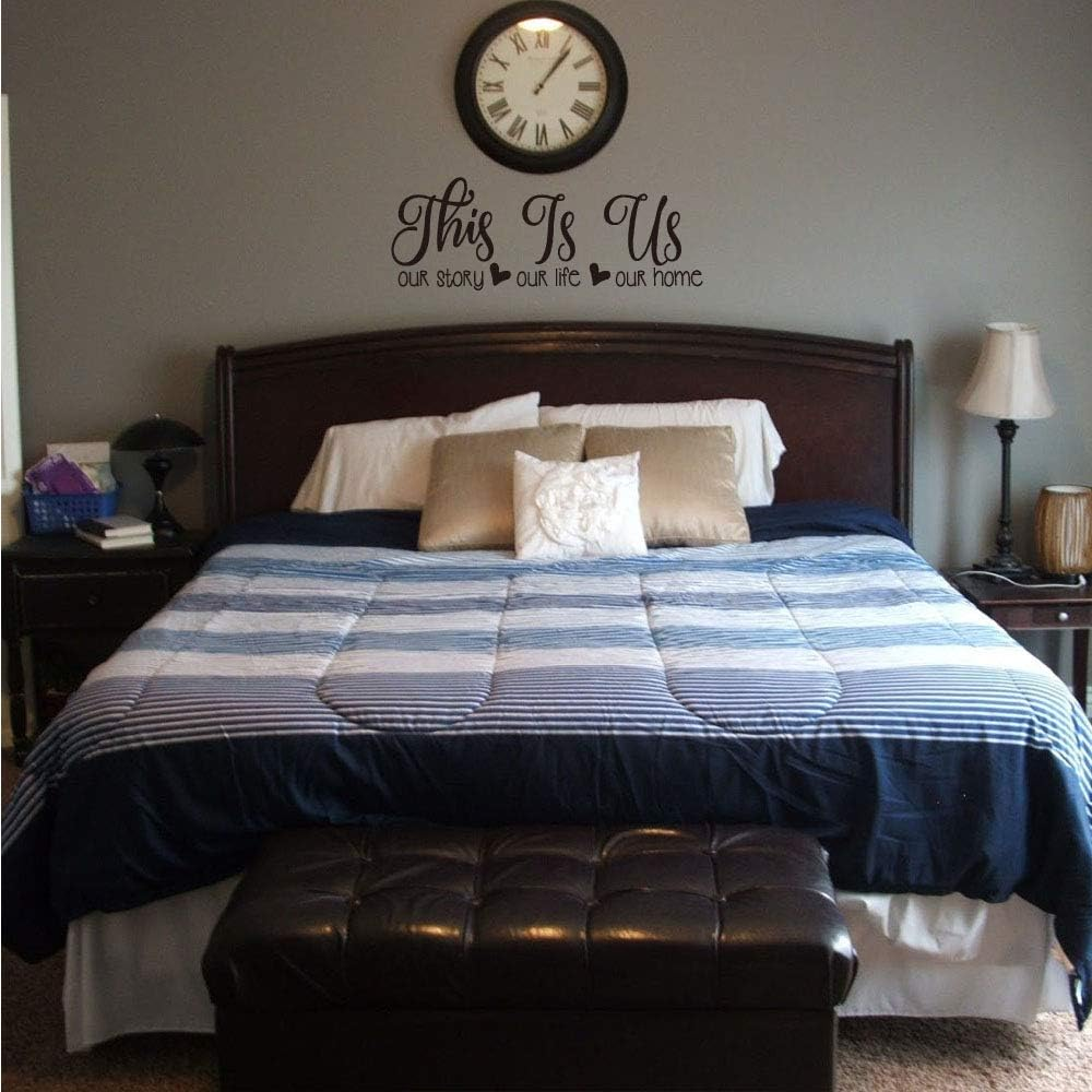 This Is Us Our Story Our Life Our Home Family Wall Decal Love Quote Vinyl Wall Lettering Home D&eacute;cor image number 2