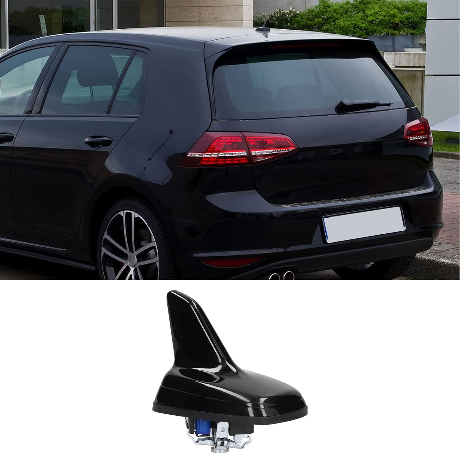 Roof Antenna for GPS GSM Signal Replacement Shiny Black Durable Long Lasting Reception Suitable for Vehicles Easy Installation image number 5