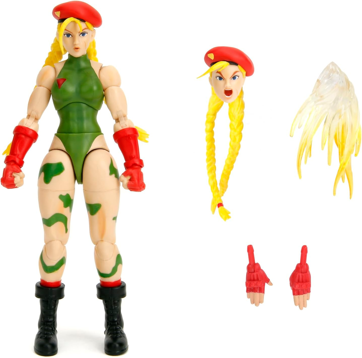 Jada Toys Street Fighter Cammy Action Figure, 6-Inch Height image number 3