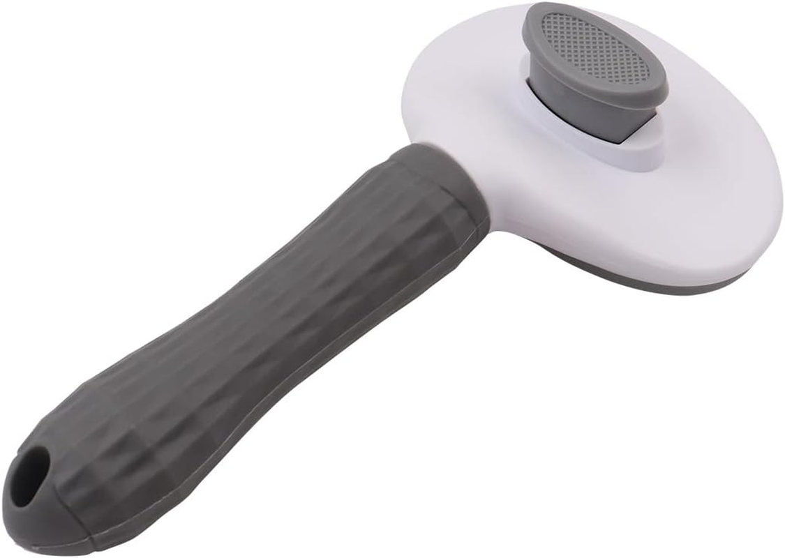 CENPEK Cat Grooming Brush with Release Button, Self Cleaning Slicker Brush for Shedding, Pet Massage Tool for Short or Long Hair Cats image number 6